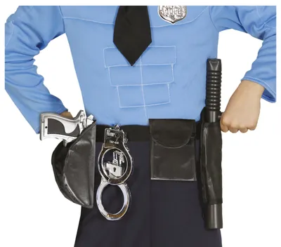Immagine prodotto di Cintura di polizia per bambini Guirca 4 pezzi Taglia unica