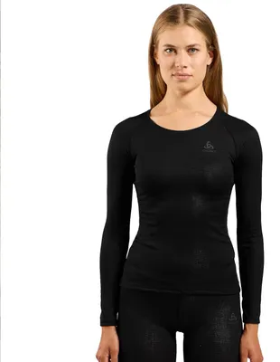Produktbild von Odlo Unterhemd Damen Langarm Active F-Dry Light I Funktionsshirt