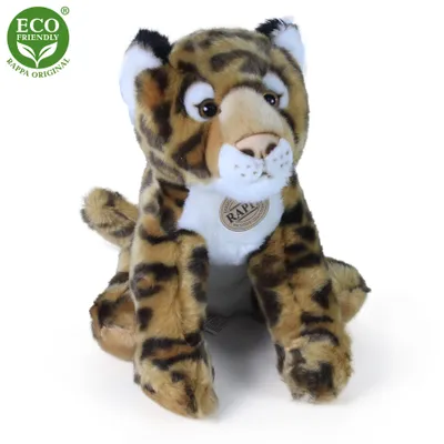 Produktbild von Plschleopard sitzend 30 cm UMWELTFREUNDLICH