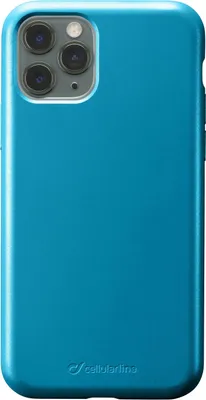 Produktbild von Cellularline Sensation - iPhone 11 Pro Max, Cover, Apple, iPhone 11 Pro Max, 16,5 cm (6.5"), Cyan