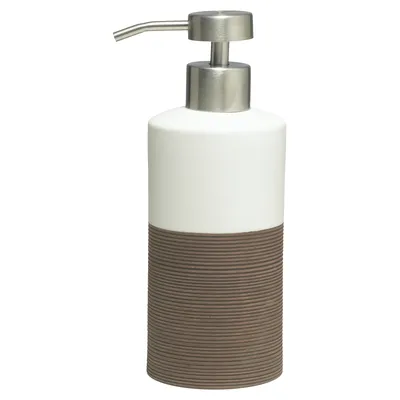 Produktbild von Sealskin Seifenspender Doppio Porzellan braun, 361840274