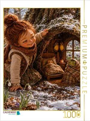 Produktbild von CALVENDO Puzzle Das kleine Waldwunder | 1000 Teile Lege-Größe 64x48cm Foto-Puzzle für glückliche Stunden