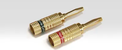 Immagine prodotto di Norstone NORBANX4 - Set of 4 gold-plate banana plugs Oro