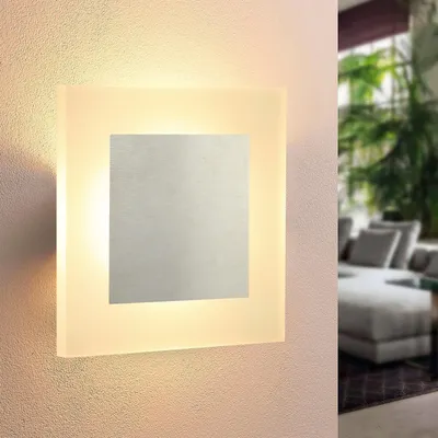 Image de ZMH Applique murale LED Moderne Applique murale intérieure ronde 3000K blanc chaud Lampe de couloir