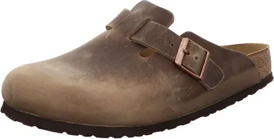 Produktbild von Birkenstock Boston Tabacco Braun Nubukleder geölt Größe: 47 Normal