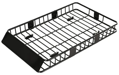 Obrázek produktu pro Nosný rám na střechu – Nastavitelný, rozsah 109-162 cm – Maximální nosnost 100 kg – Černý kov