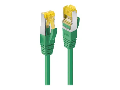 Produktbild von LINDY Patchkabel Cat6A RJ45 S/FTP Cat7 LSZH Kabel grün 0,3m