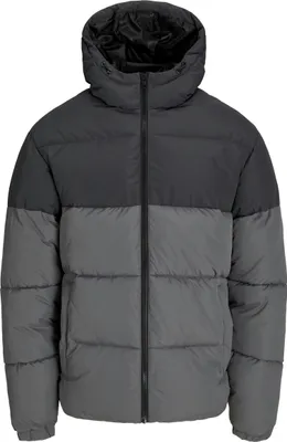 Zdjęcie produktu dla Jack & Jones 12279477_176_1205144_L, Puchówka, Uni , Dorosły, Zamek błyskawiczny, Poliester, Szary