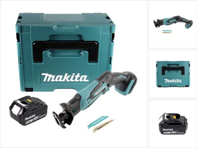 Zdjęcie produktu dla Akumulatorowa pilarka szablasta Makita DJR 183 G1J 18 V + 1x akumulator 6,0 Ah + Makpac - bez ładowarki