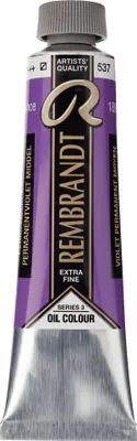 Image de Rembrandt peinture à l'huile en tube 40 ml violet permanent 537