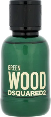 Produktbild von Dsquared2 Green Wood, Männer, 50 ml, Nicht nachfüllbare Flasche, Zitrone, Pfeffer, Zedernholz, Vetiver, Ambrox, Moschus, Nagarmotha