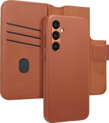Obrázek produktu pro Accezz 2 v 1 kožené pouzdro s klopou a MagSafe Samsung Galaxy S24 Plus – Sienna Brown