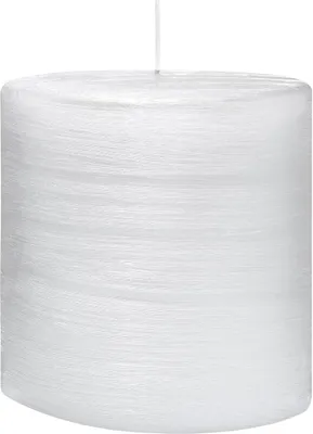 Produktbild von Formenkerze "Ovalkerze" Perlmuttoberfläche Weiß 150 x Ø 120 mm, 1 Stück