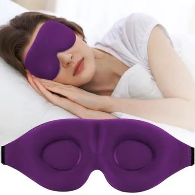 Produktbild von Famanu Schlafmaske 3D Komfort - Schwarz