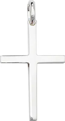 Image de Pendentif Femme Croix Argent fin 925 - 34mm*18mm; TRS23983