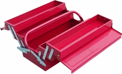 Image de Mallette à outils en métal, 400x200x195mm, 5 compartiments EXTOL-CRAFT