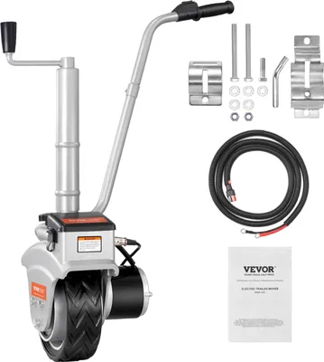 Produktbild von VEVOR  Anhänger Stützrad 12V elektrische Rangierhilfe 2268kg Trailer Wohnwagen