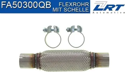 Produktbild von LRT FA50300QB Flexrohr Abgasanlage Auspuffrohr für VW Golf V Schrägheck (1K1) TOURAN (1T1, 1T2) GOLF PLUS (5M1, 521) für AUDI A3 Sportback (8PA)