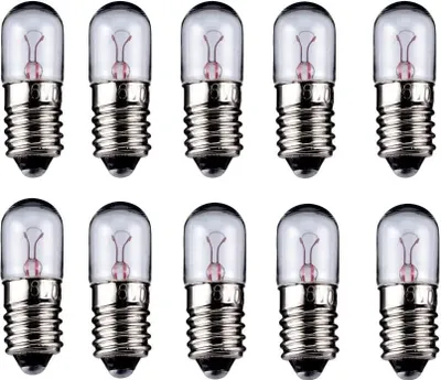 Produktbild von 10er Set WireThinX Röhrenlampe 2 W, 6,3 V - Sockel E10