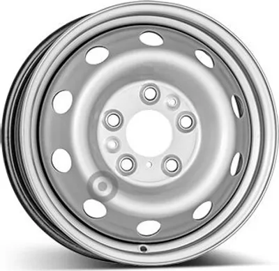 Produktbild von 16 Zoll Stahlfelge ALCAR 16"x6" 5x130 PCD ET68 78.10mm Felge Silber