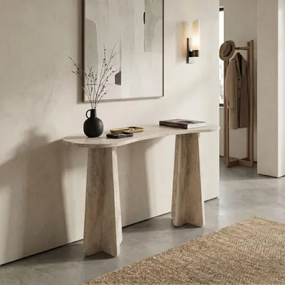 Produktbild von Skye Decor, Hochwertiger Dresser (Elterncode) - Travertin, 120x75x35 cm, 100% Melamin