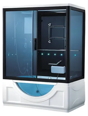 Immagine prodotto di Cabina doccia massaggiante Cabina doccia Doccia multifunzionale Doccia benessere 150x101 cm