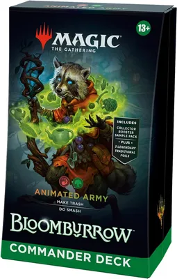 A product box for a Magic: The Gathering Commander Deck.