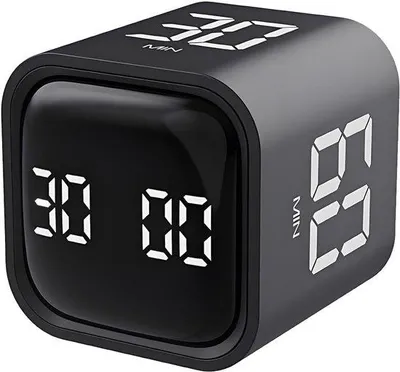 Image de Kubustimer supprimé.
Minutes de productivité avec comptage de 5/10/30/60 minutes, alarme sonore et vibrante réglable, chronomètre intelligent pour le bureau, les études, les tâches, le TDAH