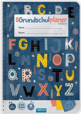 Produktbild von TRÖTSCH - Grundschulplaner Buchstaben 26/27
