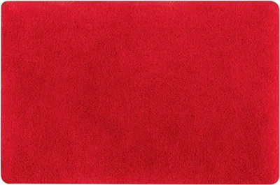 Produktbild von Spirella Badteppich - Hochflor - rot - 50 x 80 cm