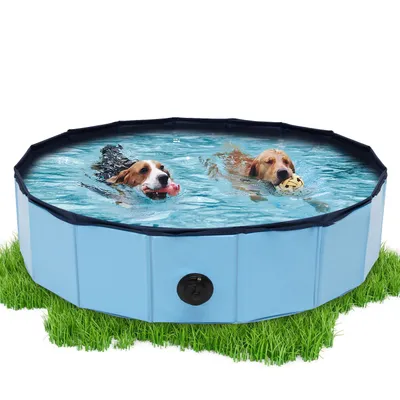 Immagine prodotto di Piscina per cani 80*20 cm PVC Piscina pieghevole per bambini Piscina adesiva Piscina per bambini