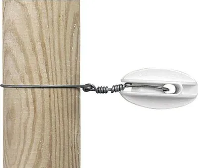 Image de Isolateur Coin Renforcé Isolation électrique Et Fixation Robuste Pour Clôtures. - Starblitz