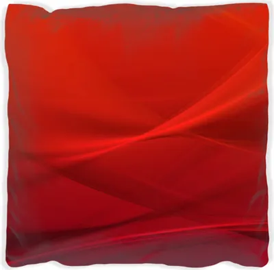 Produktbild von Wallario Premium Kissen, weiche Oberfläche, mit Motiv Abstrakte rotes Muster - roter Stoff, Größe: 30 x 30 cm, mit weißer Rückseite