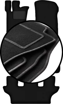 Image de tapis de sol en velours pour Mercedes R251 / V251 (2005-2013)