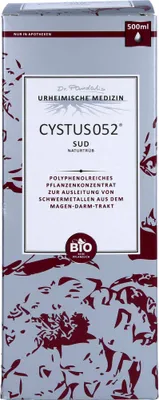 Produktbild von Dr. Pandalis Cystus 052 Sud naturtrüb Saft, 500 ml Lösung