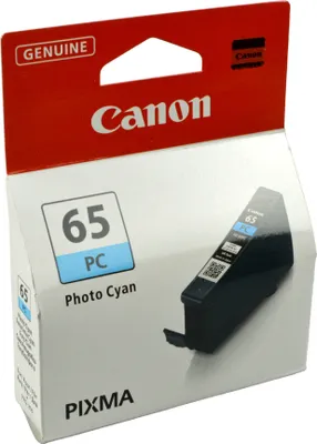 Produktbild von Canon CLI-65PC Tinte Foto-Cyan, Cyan, Tinte auf Farbstoffbasis, 12,6 ml, 1 Stück(e), 275 Seiten, Einzelpackung
