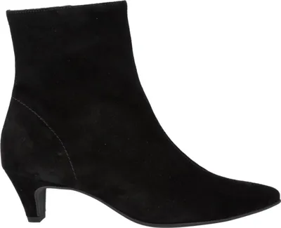 Produktbild von Paul Green Damen Leder-Stiefelette mit spitzer Kappe, Reißverschluss und Lederabsatz