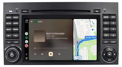 Produktbild von Android Radio mit CD DAB+ für Mercedes W245 Sprinter 906 W639 VW Crafter Navi Carplay GPS Bluetooth 4G LTE RDS WiFi 64GB