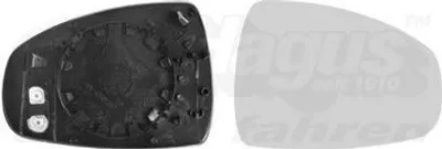 Produktbild von VAN WEZEL Spiegelglas Außenspiegel Rechts für AUDI A1 Sportback (8XA, 8XF) Konvex Beheizbar 0301838