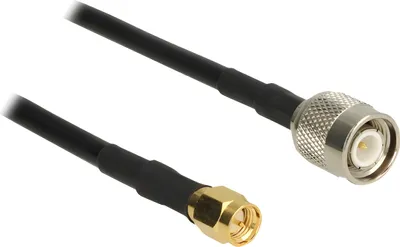 Zdjęcie produktu dla DeLOCK 89513, 5 m, RG-58 C/U, RP-TNC, SMA, Czarny