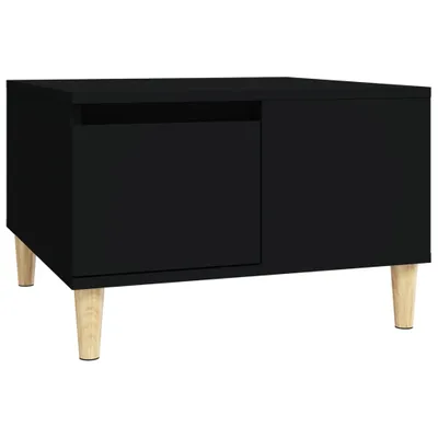 Immagine prodotto di vidaXL Tavolino nero 55x55x36,5 cm in legno