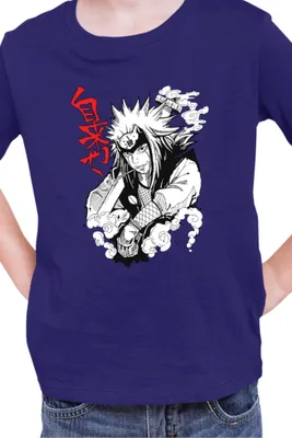 Immagine prodotto di Maglietta per bambini Naruto Jiraiya 04, 12-13 Jahr - 152 , Bleu foncé