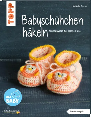 Produktbild von Babyschühchen häkeln (kreativ.kompakt.)