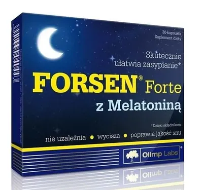 Obrázok produktu pre Olimp, Forsen Forte z melatoniną, 30 kapsułek