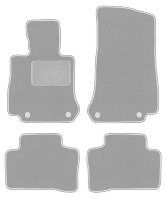 Immagine prodotto di Tappetini in moquette per Mercedes GLC X253 2015- (SUV) – set 4 pezzi, grigi, su misura – Wielganizator OSLO