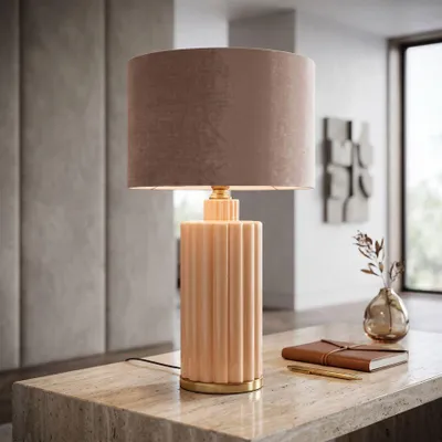 Obrázek produktu pro Stolní lampa z perleťového skla ø 40,5x69,5 cm