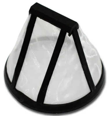 Nylon-Kaffeefilter, Kegelform, 1 Stück, wiederverwendbar