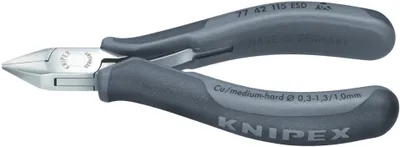 Produktbild von KNIPEX Elektronik- Seitenschneider ESD