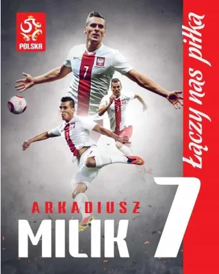 Produktbild von POSTER für Fans 40 x 50 cm PZPN Polnische Nationalmannschaft Arkadiusz Milik