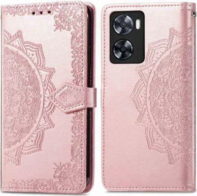 Produktbild von imoshion Mandala Klapphülle Oppo A57(s) - Rosé gold